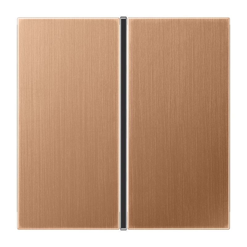Jung Jung BRG 2401 TSA Tastensatz F40 Metall PVD-beschichtet Serie LS Bronze gebürs