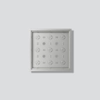 SIEDLE Gehäuse Aluminium innen/außen si GA 612-3/3-01 SM