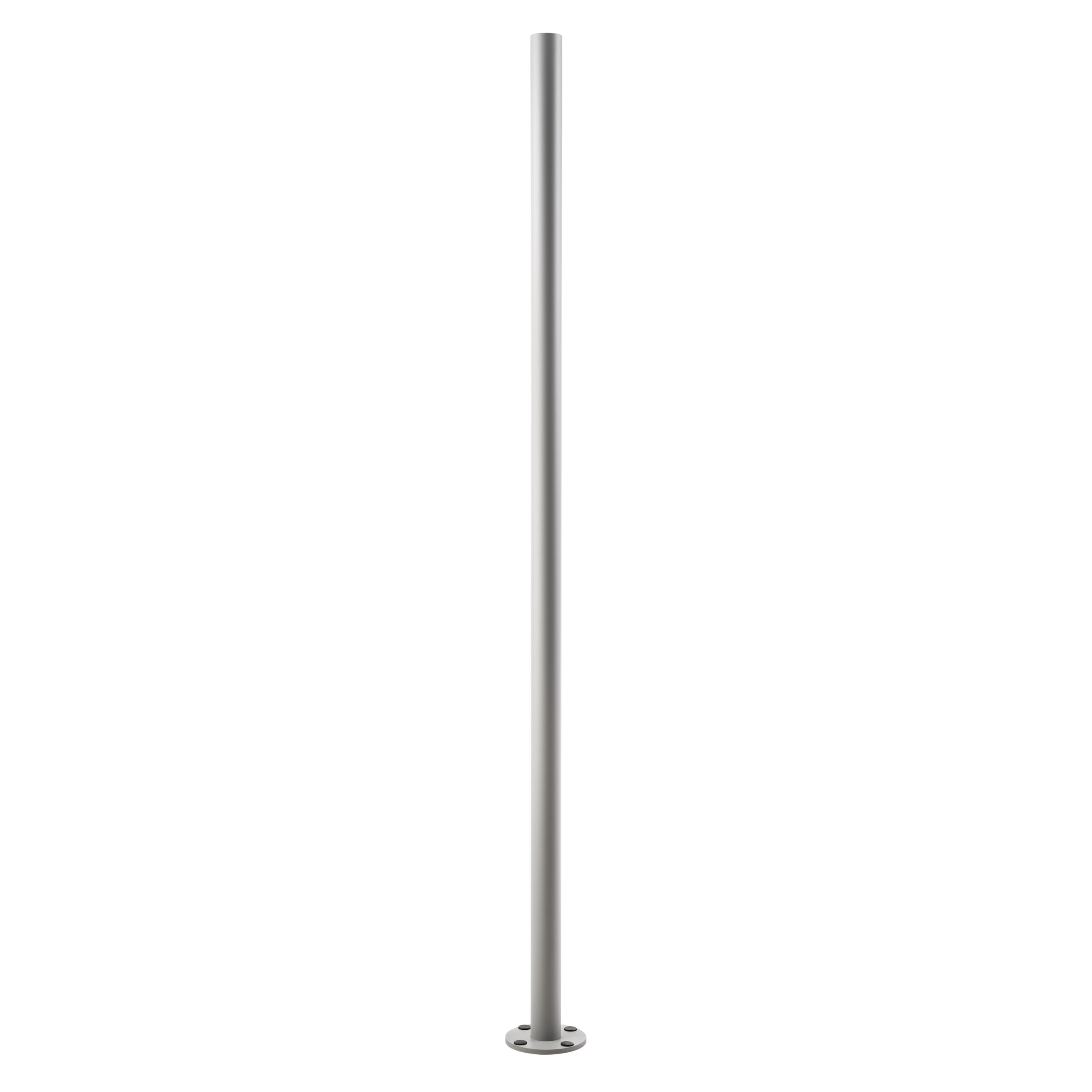 SG LEUCHTEN Lichtmast 2,5m Ø60mm ST HERNING 623973 Mit Grundplatte