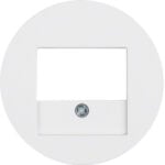 BERKER Zentralplatte TAE polws matt R:Classic MAN0305924 Schraubbef