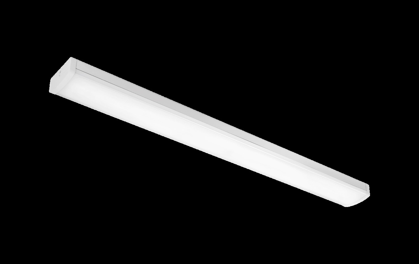 SG LEUCHTEN LED-Anbauleuchte 38W 3000K HURDAL 113139 5610lm weiß Konverter DALI
