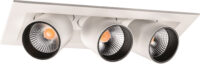 SG LEUCHTEN LED-Einbaustrahler 5W Konverter JUNISTAR 902737 dimmbar 3LEDs weiß 3000K weiß