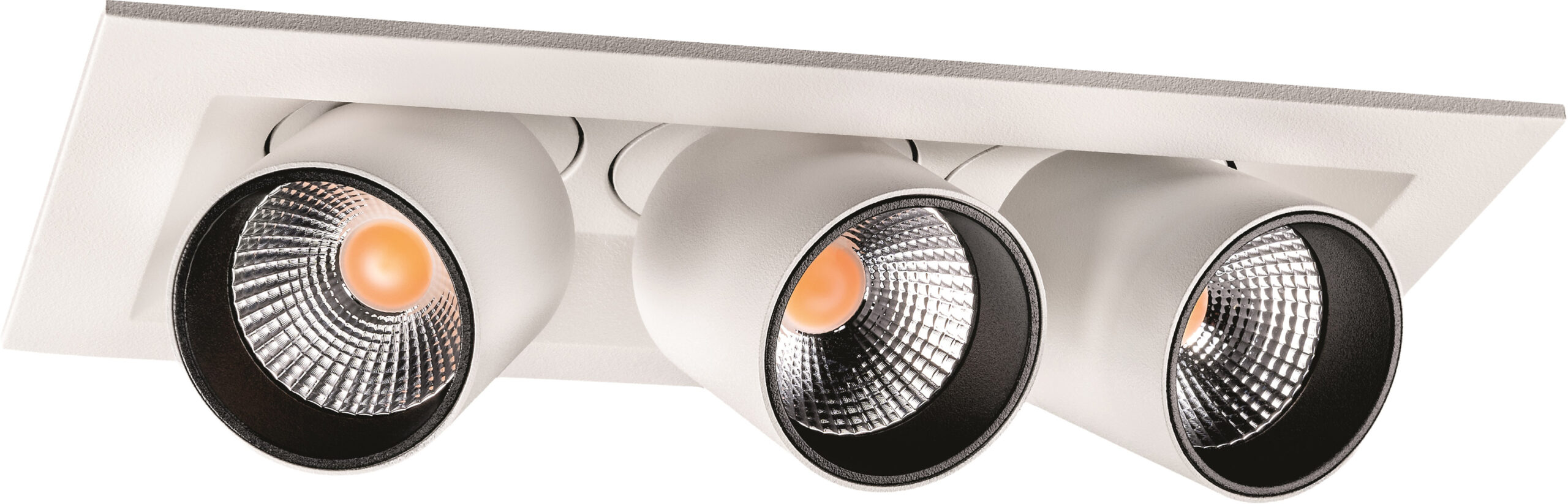 SG LEUCHTEN LED-Einbaustrahler 5W Konverter JUNISTAR 902737 dimmbar 3LEDs weiß 3000K weiß