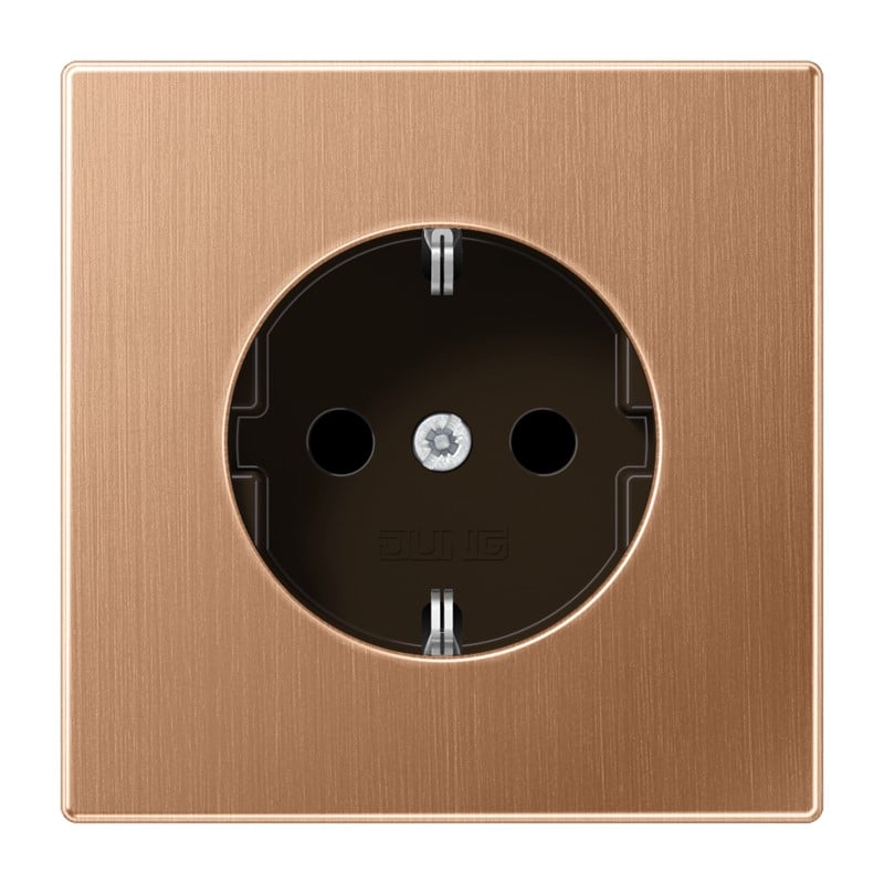 Jung Jung BRG 1520 KI SCHUKO®-Steckdose 16 A 250V ~ Safety Plus Metall