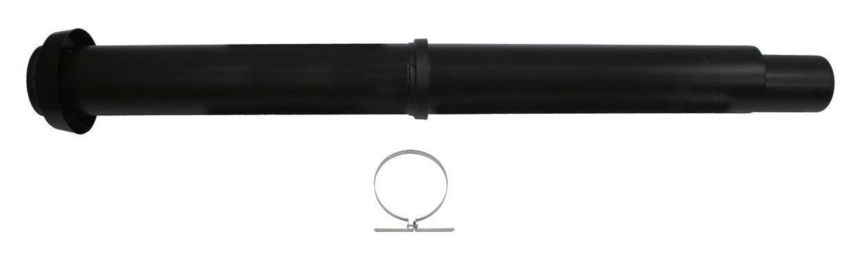 senkrecht Dachdurchf DN 160/186 PP schwarz für Abgassystem DN 160