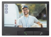 BTicino 344743 Video-Innenstelle Dark Classe 300X m.7z-Touch Smartphone-Anbin.