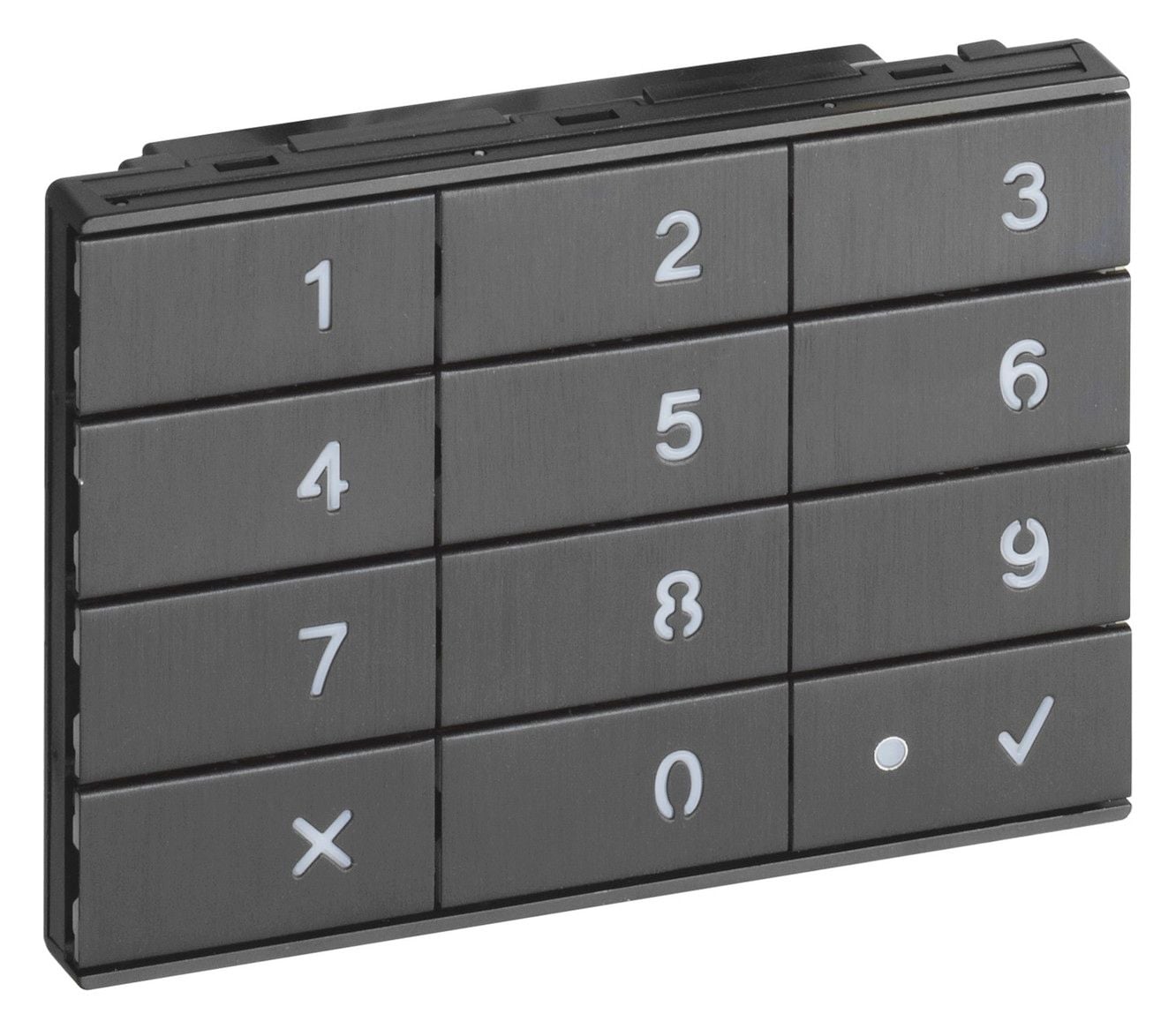 Legrand Bticino 345510 LINEA 5000 Codelock als Einzelgerät in der Farbe Black