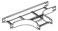 Legrand 8362436 T-Stück B600mm Radius 445mm Sprossenöffnungen nach oben