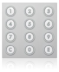 Ritto 1876420 Portier Codiermodul silber