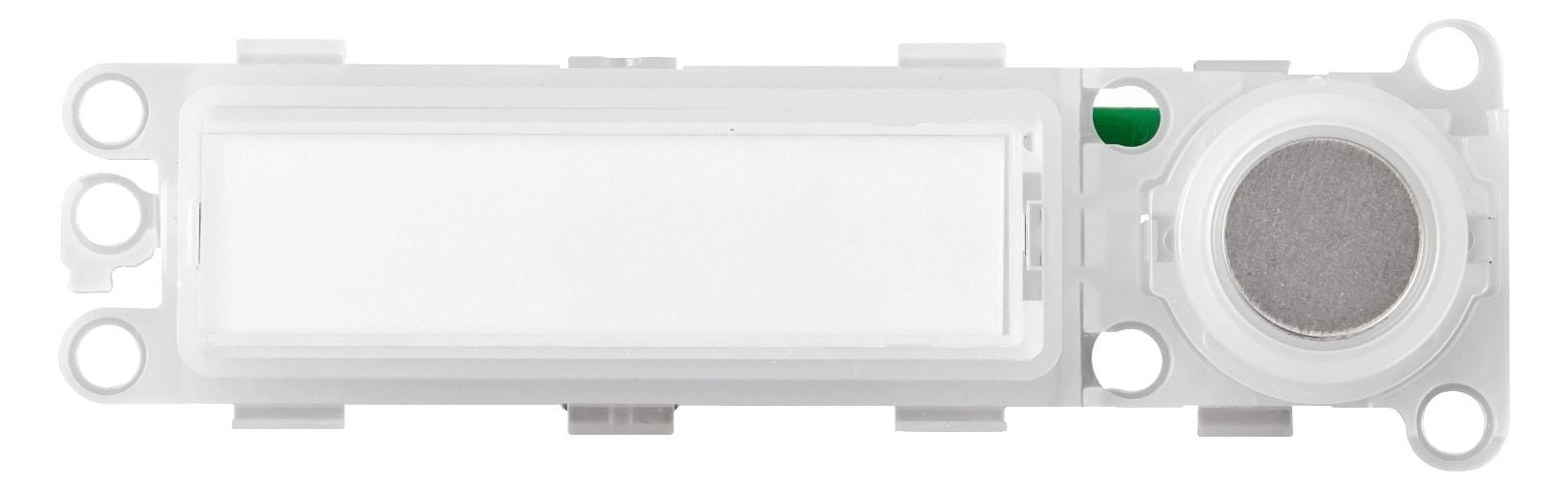 Comelit Ritto RGE1274439 Taster (Edelstahl) mit Namenschild