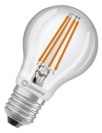 Ledvance LED CLASSIC A MS S 7.3W 827 FIL CL E27 806lm 2700K LED-Glühlampe+Sensor
