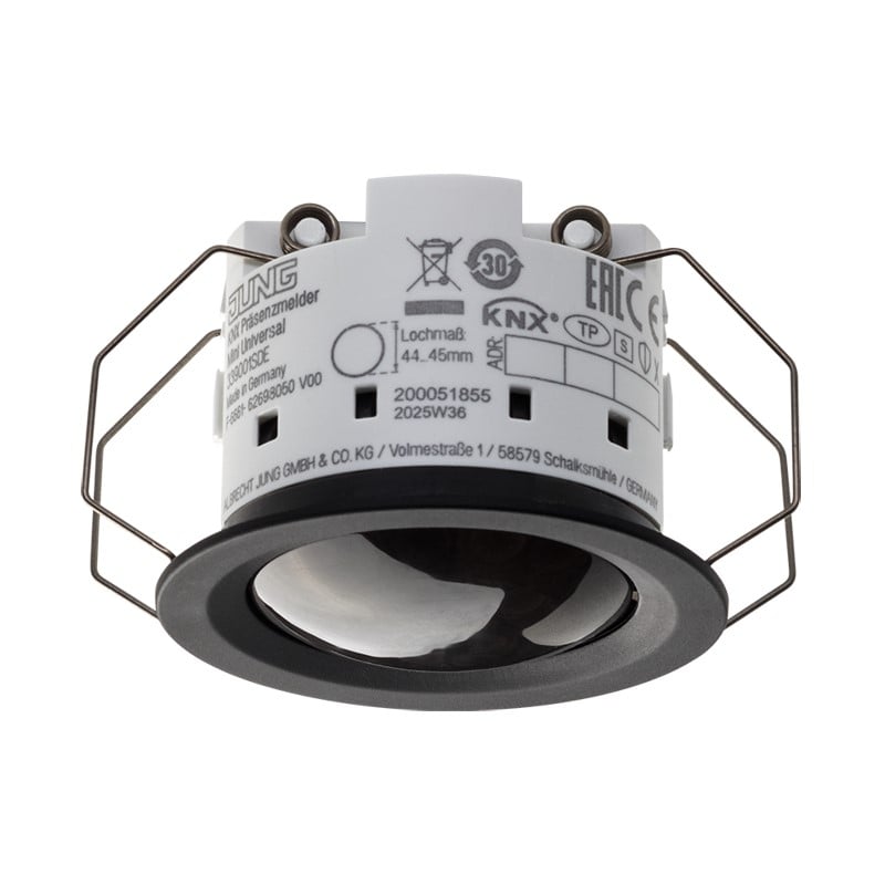 Jung Jung 33700 1S DE KNX Präsenzmelder Mini mit Temperaturmessung Standard Secure IP