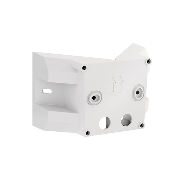 Esylux ESYLUX Eckbock weiß Kunststoff L62mm B111mm H71mm SUNJA EDGE MOUNTING WH