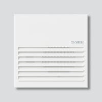 SIEDLE Sprachmodul LAN weiß 99x99x33mm ATLM 770-0 W