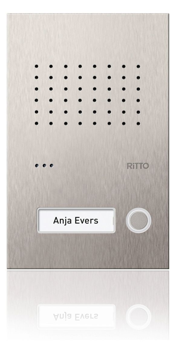 Comelit Ritto RGE1810125 Acero Pur Edelstahl Türstation 1WE