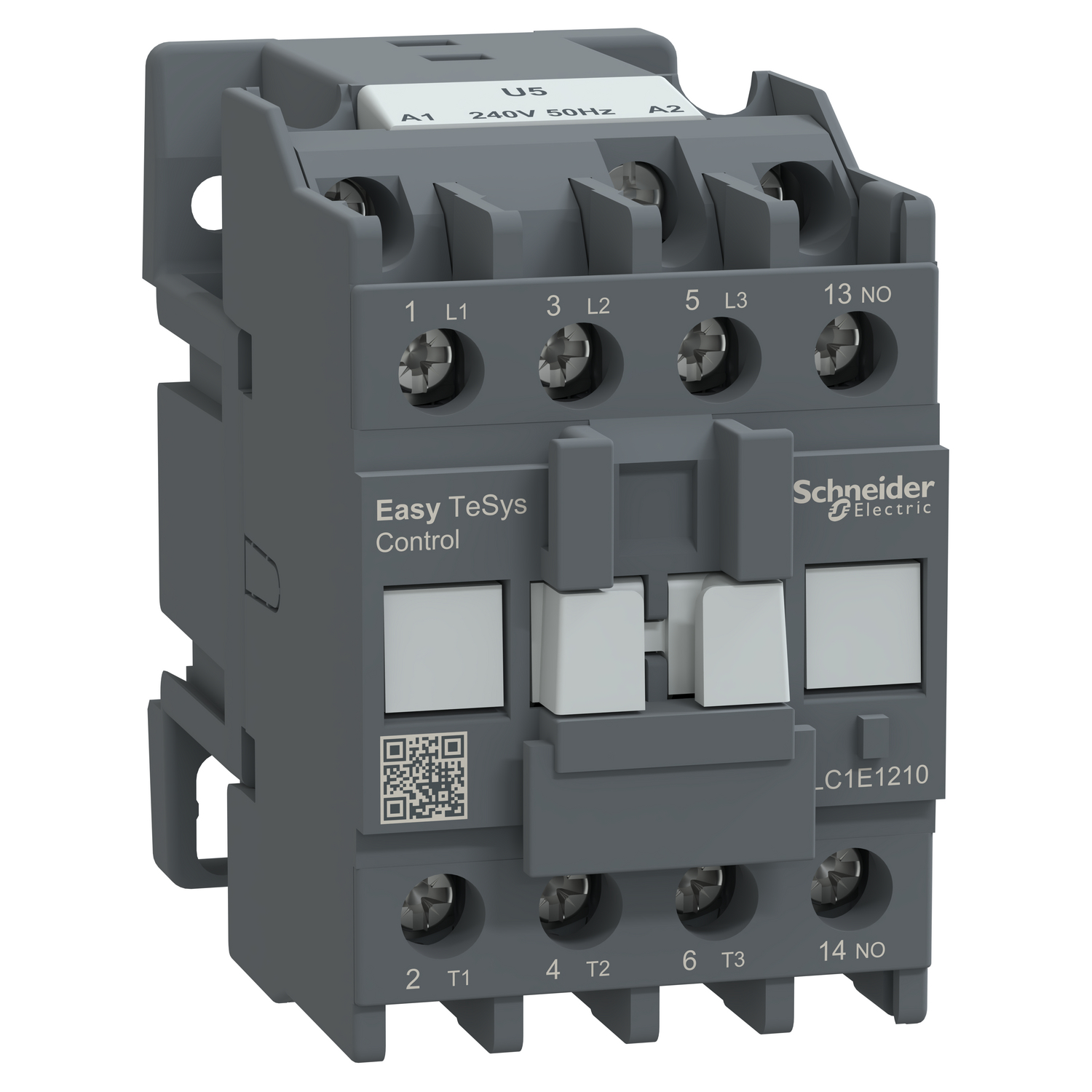 Schneider LC1E1210U5 Easy TeSys Leistungsschütz 3P 12A 1NO 240VAC 50Hz