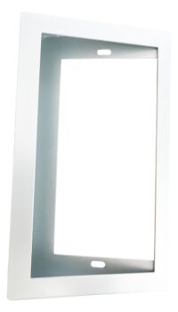 BTicino 350222W 2-moduliger Winkel zur UP-Montage für Türstation Sfera Allwhite