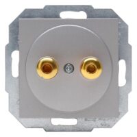 Kopp HK07 -Lautsprechersteckdose f.4mm Bananenstecker ohne Lautsprecherkabel bi
