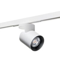 SG LEUCHTEN LED-Schienenstrahler 6,5W weiß 320793 Konverter dimmbar 1LED 2700K weiß 530lm weiß