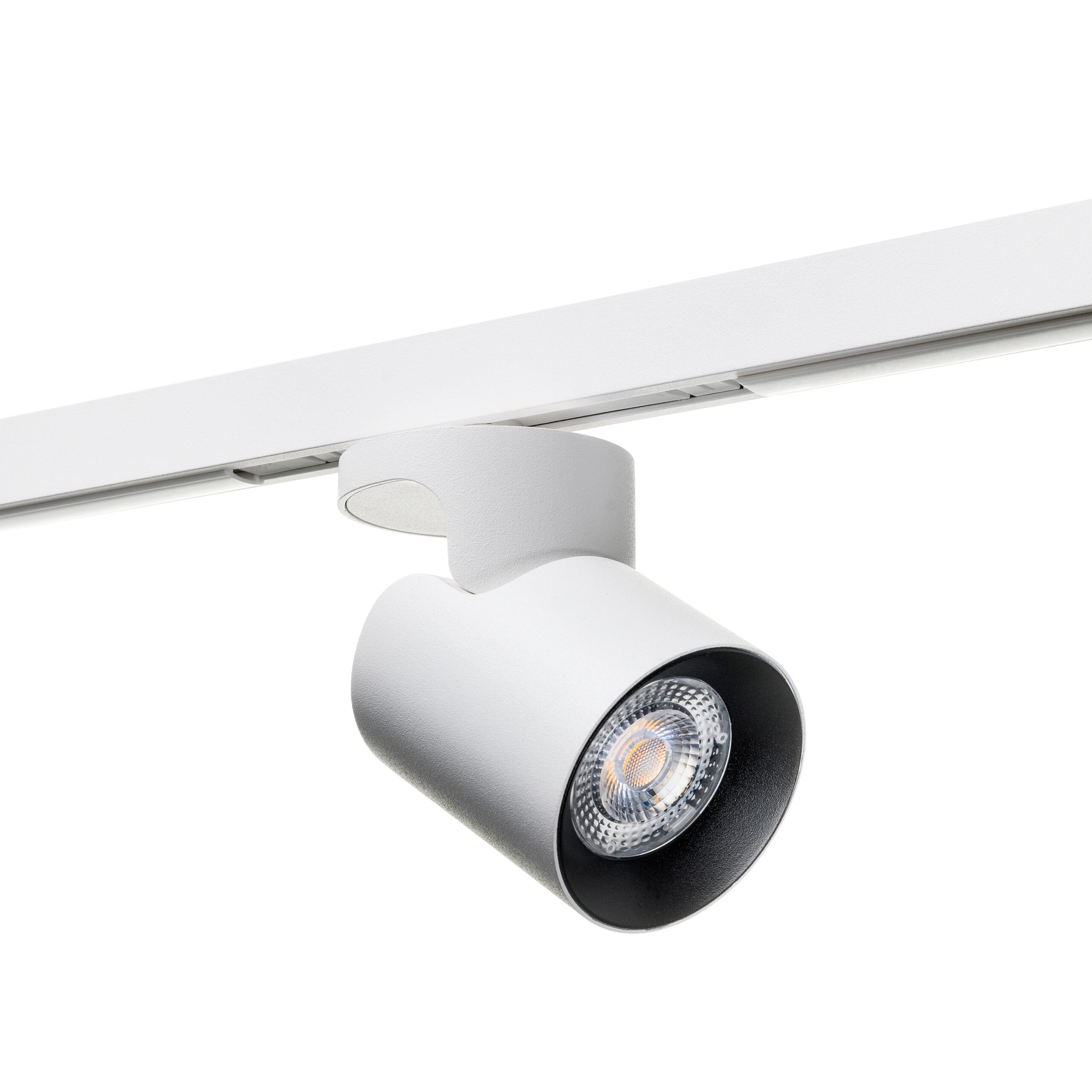 SG LEUCHTEN LED-Schienenstrahler 6,5W weiß 320793 Konverter dimmbar 1LED 2700K weiß 530lm weiß