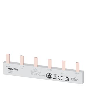 Siemens Siemens Dig Industr. Stiftsammelschiene 3x2-phasig 5ST3607