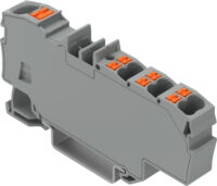 WAGO Verteilerklemme 1x6qmm/6x1,5qmm, grau 2206-8031