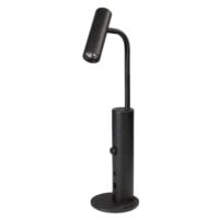 SG LEUCHTEN LED-Schreibtisch 8W 2700K schwarz 320814 350lm Konverter mit Schalt mit LM