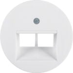 BERKER Zentralplatte UAE/IAE polws matt R:Classic MAN0306024 Schraubbef