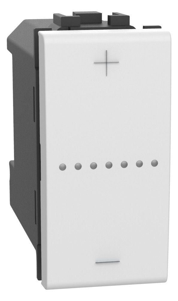 Legrand Bticino N4418 LL Uni-Dimmer 3-Leiter 1-modulig 150W in der Farbe:Anthrazit