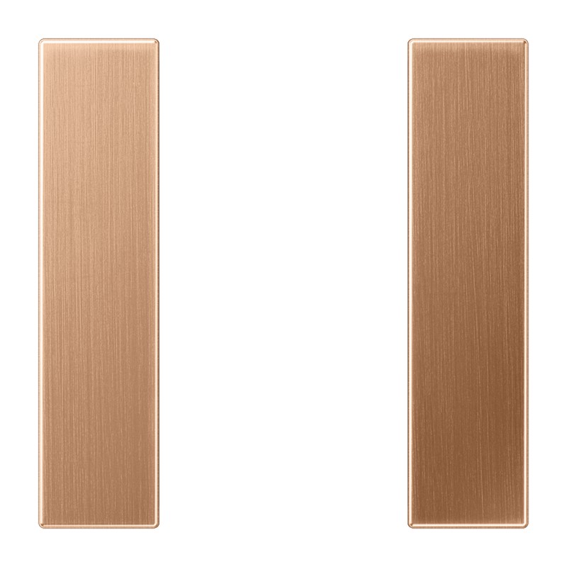Jung Jung BRG 2501 TSA Tastensatz F50 Metall PVD-beschichtet Serie LS Bronze gebürs