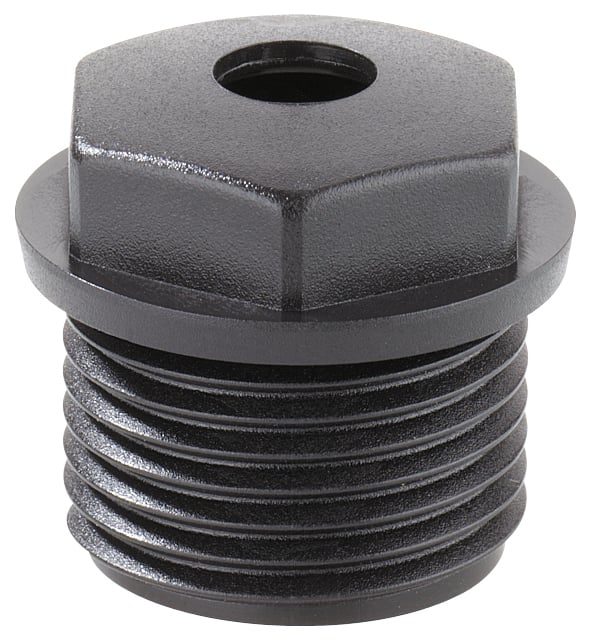 Spelsberg SPELSBERG Kabeleinsteckstutzen IP54 schwarz WNI M25/schwarz Ø25mm 9-16mm hfr offen