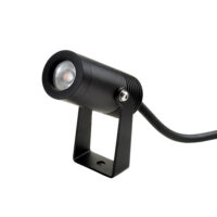 SG LEUCHTEN LED-Anbaustrahler 4W Konverter schwarz HOVDEN MICRO 630083 dimmbar 1LED 3000K weiß