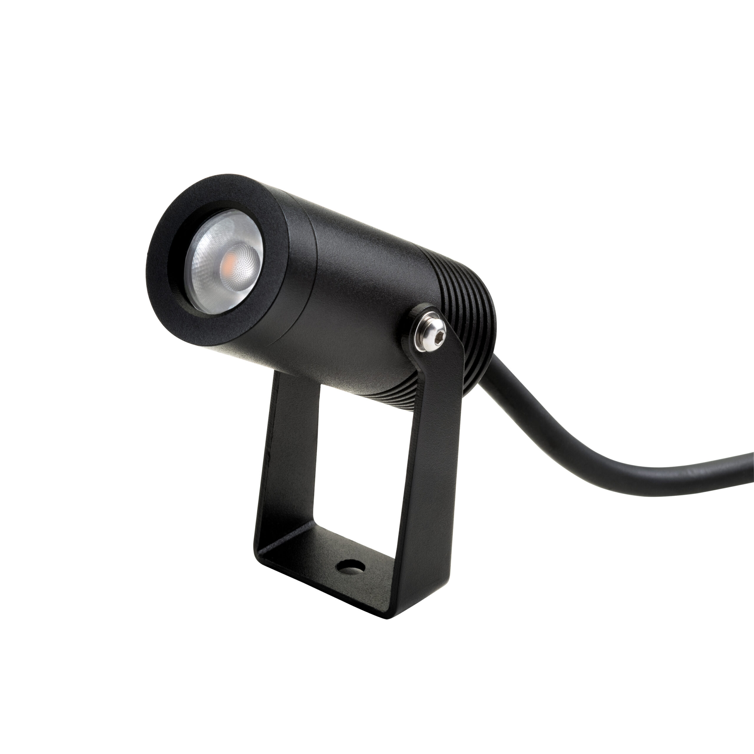 SG LEUCHTEN LED-Anbaustrahler 4W Konverter schwarz HOVDEN MICRO 630083 dimmbar 1LED 3000K weiß