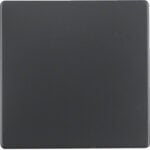 BERKER Wippe Schalter tief-schwarz matt MAN0200123 für Bussystem