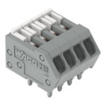 WAGO Leiterplattenklemme 0,5mm²,grau 218-104