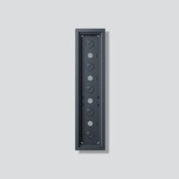 SIEDLE Gehäuse Aluminium innen/außen anthrazit GA 612-5/1-01 Außengewinde