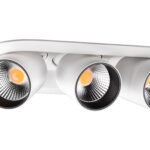 SG LEUCHTEN LED-Einbaustrahler 15W Konverter JUNISTAR 902714 dimmbar 3LEDs weiß 4000K weiß