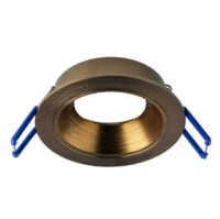 Rutec ALU13212 Einbauring MixMi, schwenkb.,ru, Aluminium grünbronze/bronzegold