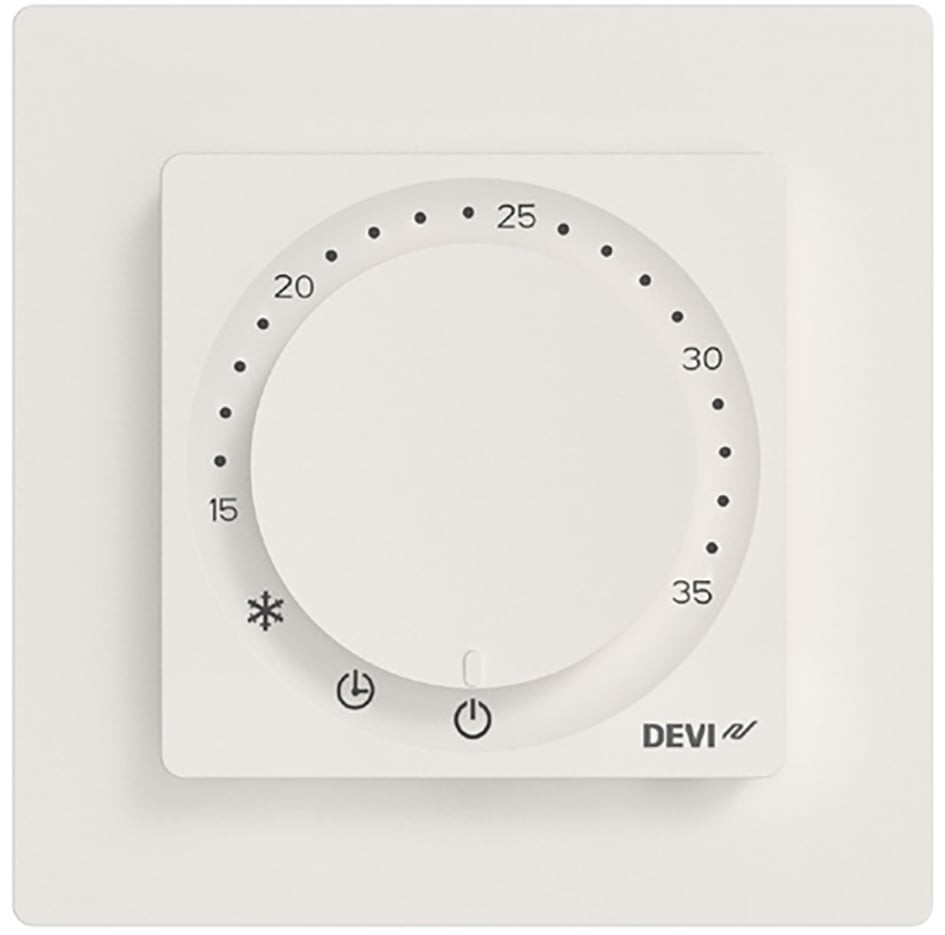 DEVI Raumthermostat 230V 16A IP21 DEVIreg Room Widerstandssensor