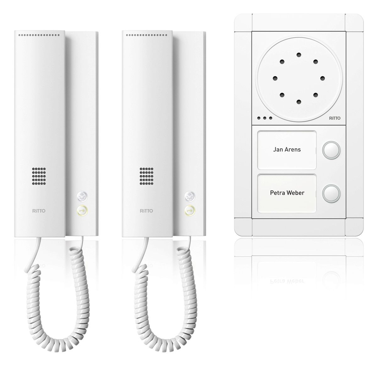 Comelit Ritto 1891270 Portier Audio Paket 2WE weiss/weiss