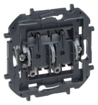 Legrand 864012B Niloe Step V4 Einsatz Doppelwechseltaster 6A