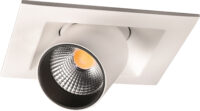 SG LEUCHTEN LED-Einbaustrahler 7,5W Konverter JUNISTAR 902725 dimmbar 1LED weiß 3000K weiß