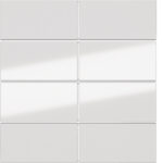 BERKER achtteilige Taste Tastsensor glänzend 81184080 polws Ind. Bedruckung