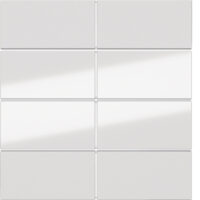 BERKER achtteilige Taste Tastsensor glänzend 81184080 polws Ind. Bedruckung