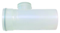 Verlängerung 250 mm 0,5m PP, mit Revisionsöffnung