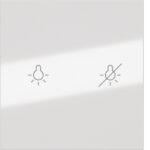 BERKER Wippe 1t Tastsensor polws glänzend BSF 81181180 Ind. Bedruckung für Bussystem
