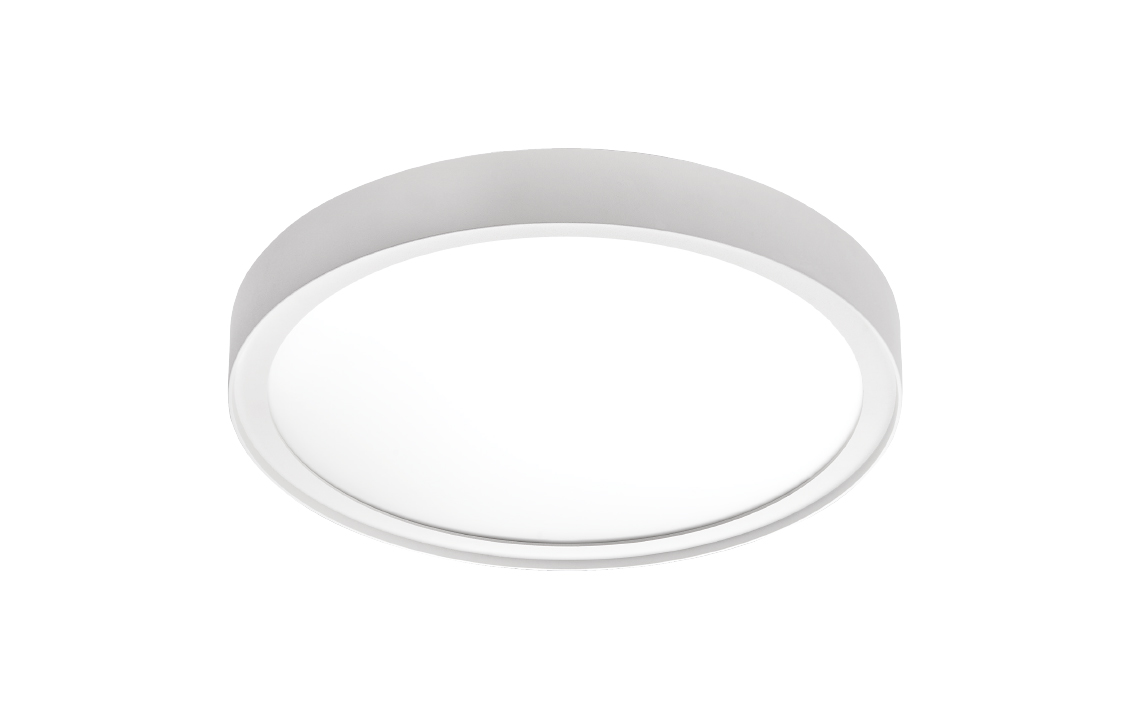 SG LEUCHTEN LED-Anbauleuchte 21W 4000K DISC 606227 2680lm weiß Konverter DALI