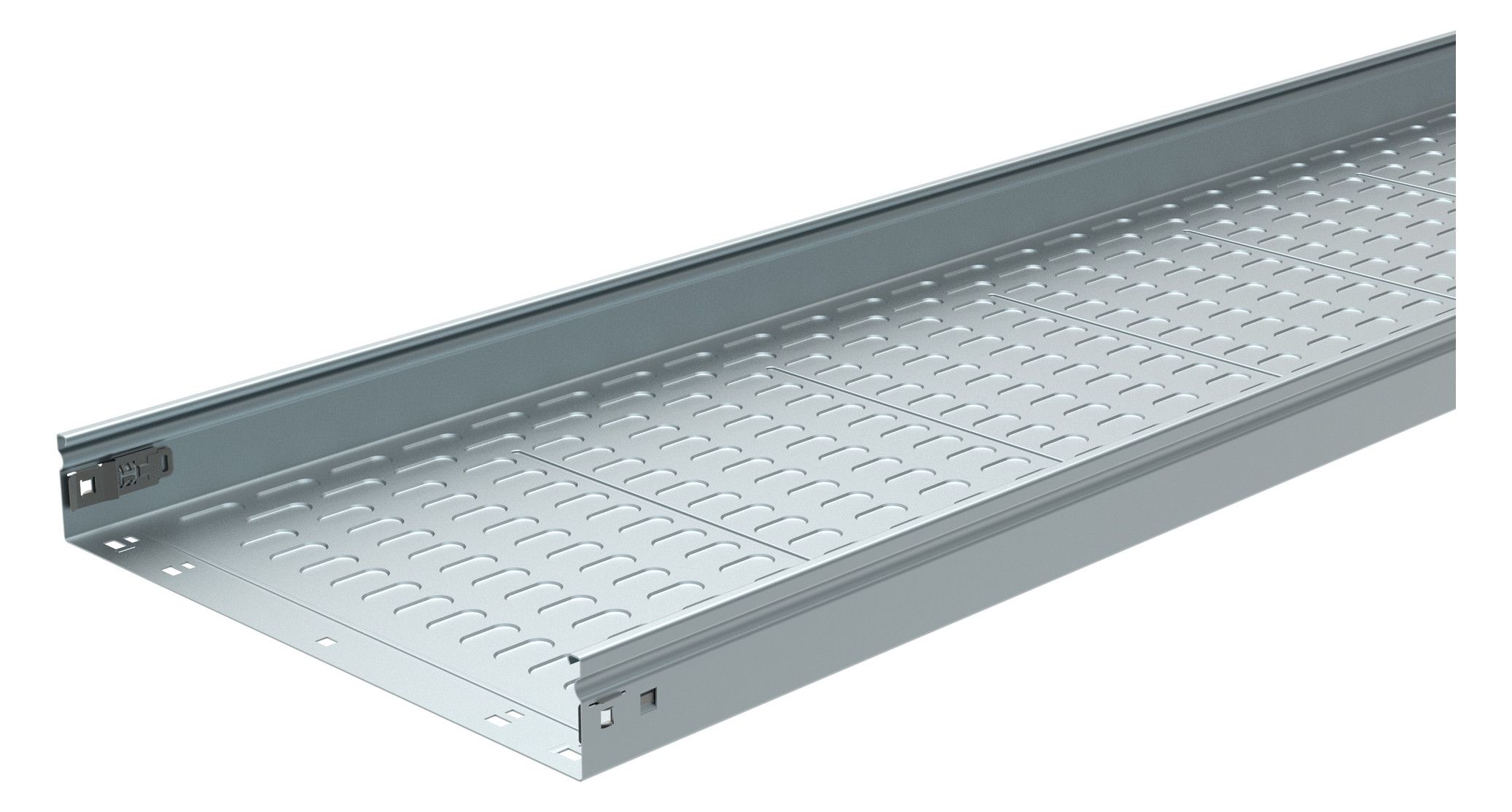 Legrand Legrand 488806 Kabelrinne ungelocht V4A 3000x500x60 mit Automatik Verbinder Edelst