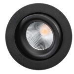 SG LEUCHTEN LED-Einbaustrahler 8W Konverter Junistar Lux 902517 DALI 1LED schwarz 4000K