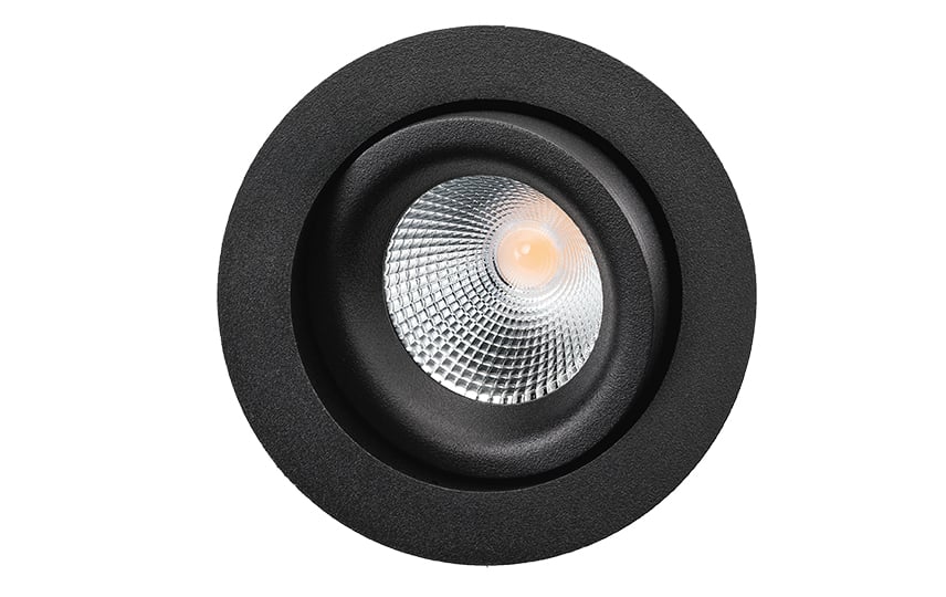 SG LEUCHTEN LED-Einbaustrahler 8W Konverter Junistar Lux 902517 DALI 1LED schwarz 4000K